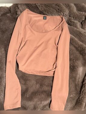 SHEIN square/scoop neck long sleeve